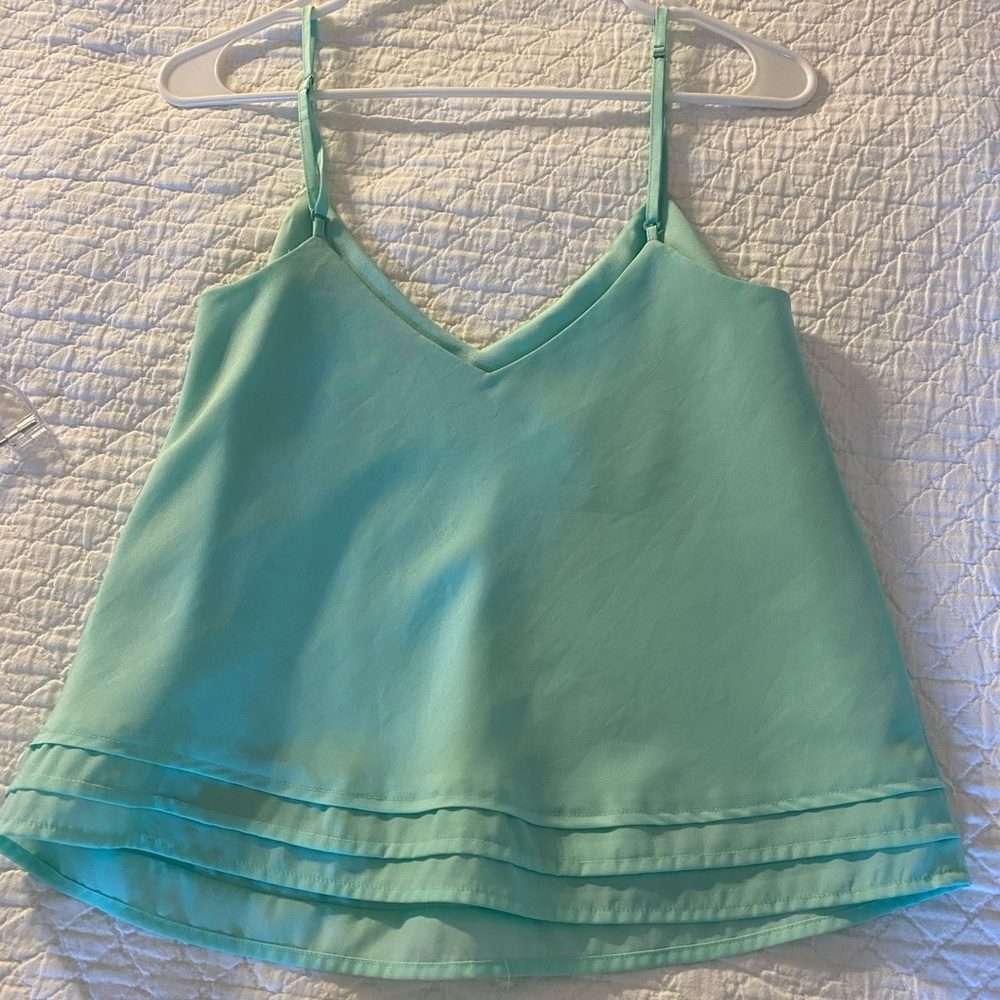 Artizia Talula top- mint green size small